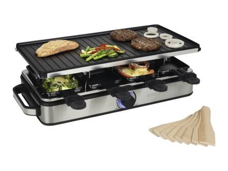 162645 Raclette 8 Grill Deluxe